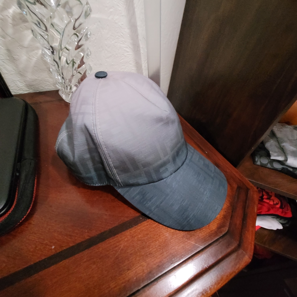 Fendi Blueish and Gray Cap